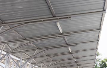 installing Orange Row metal roofing